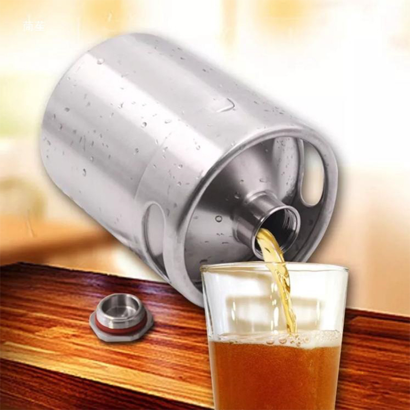 Wine Draft Beer - 5L RVS Mini Bierfustje Draagbare Homebrew