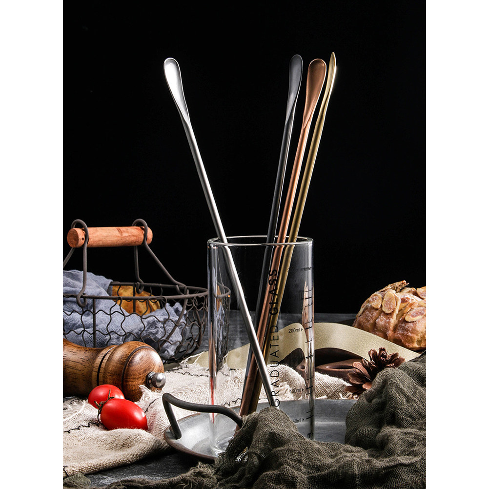 2 stuks roestvrijstalen cockta - Bar Spoon Twisted recensie en prijs