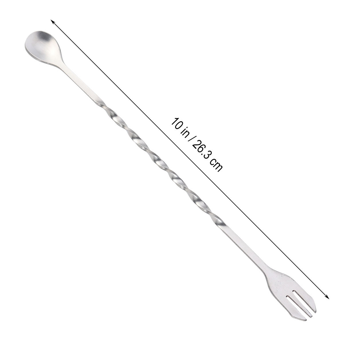 304 Roestvrij Staal Cocktail G - Bar Spoon Twisted recensie en prijs