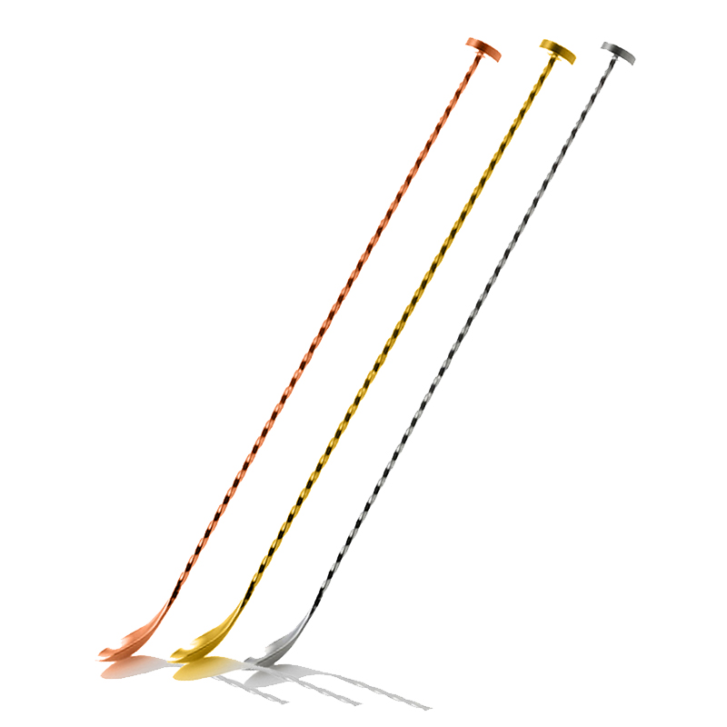 Gratis Verzending 40Cm Rvs Coc - Bar Spoon Twisted recensie en prijs