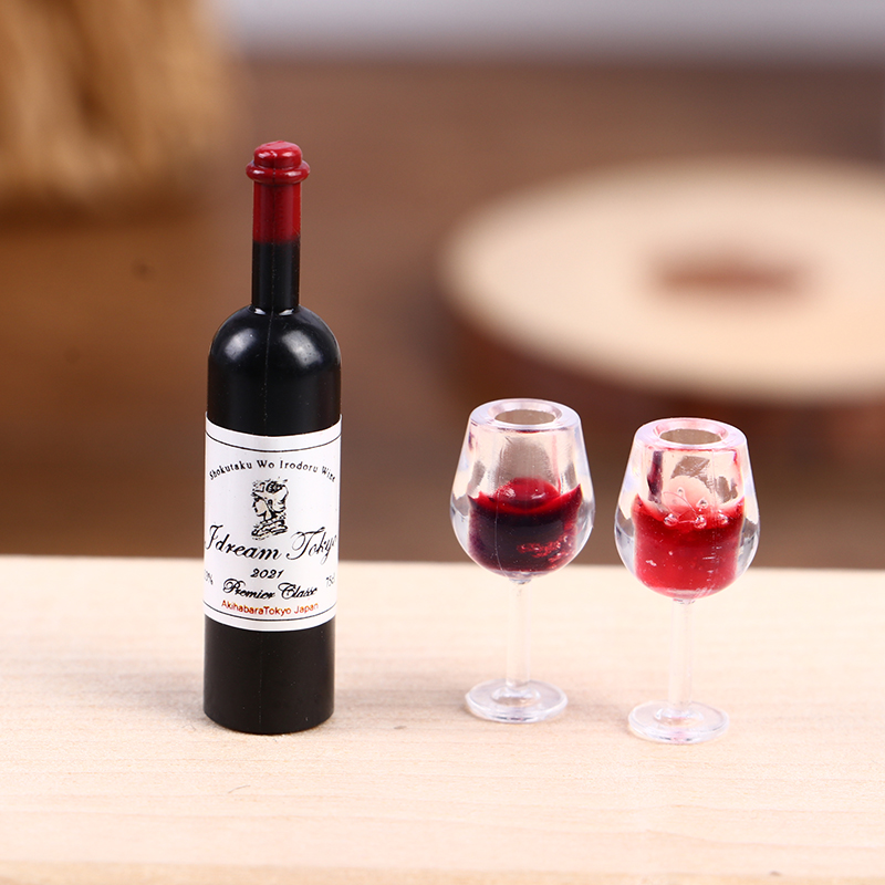 *5 stuks 1:12 poppenhuis minia - Wine Beer House recensie en prijs